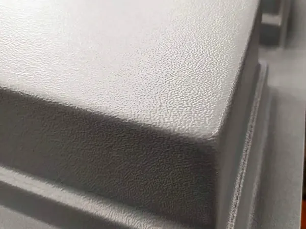 Bandeja para droguería, detalle de textura