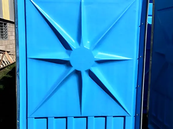 Baño químico azul