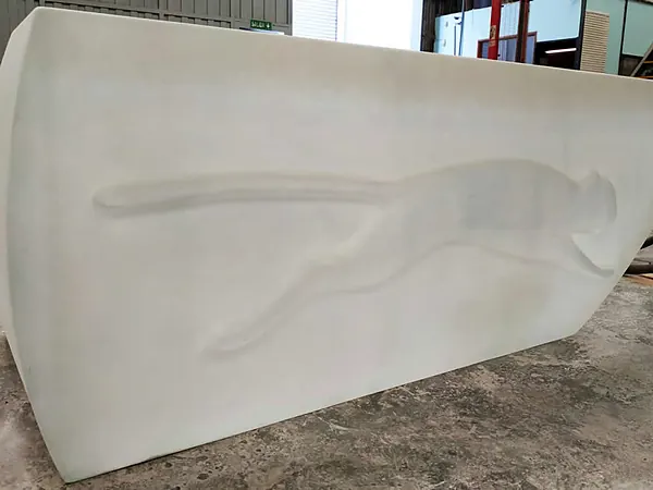 Relieve decorativo para Puma